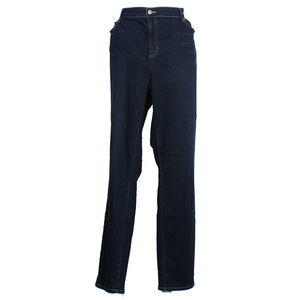 Stretch Organic Cotton Soft Denim Skinny Jeans 22W